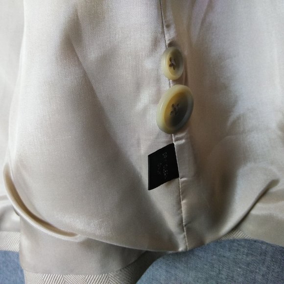 Linda Allard Ellen Tracy Silk Blazer - Picture 3 of 7